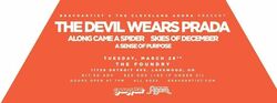 The Devil Wears Prada / Skies Of December / Along Came A Spider / A Sense of Purpose on Mar 28, 2017 [193-small]