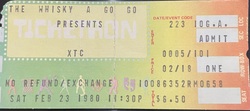 XTC on Feb 23, 1980 [575-small]