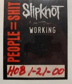 Slipknot / Kittie / Will Haven on Jan 21, 2000 [291-small]