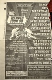 The Van's Warped Tour / NOFX / Bad Religion / Rancid / Deftones / MxPx / The Pietasters / Ozomatli / The Specials / Cherry Poppin' Daddies / Save Ferris / CIV / The Reverend Horton Heat / Unwritten Law / Less Than Jake / Strung Out / H2O / tilt / ... on Jul 9, 1998 [861-small]