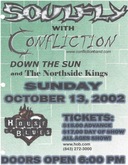 Soulfly / The Northside Kings / Confliction / Down The Sun on Oct 13, 2002 [135-small]