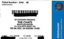 tags: The Chats, Aberdeen, Scotland, United Kingdom, Ticket, Beach Ballroom - The Chats / The Prize / Rifle on Dec 6, 2024 [220-small]