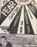 Fear / Circle Jerks / Vandels / Sin 34 / Toxic Reasons / Afflicted on Feb 24, 1984 [263-small]