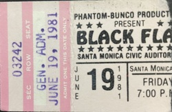 Black Flag / The Adolescents / D.O.A. / Minute Men on Jun 19, 1981 [293-small]
