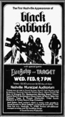 Black Sabbath / Elvin Bishop / Target on Feb 9, 1977 [716-small]