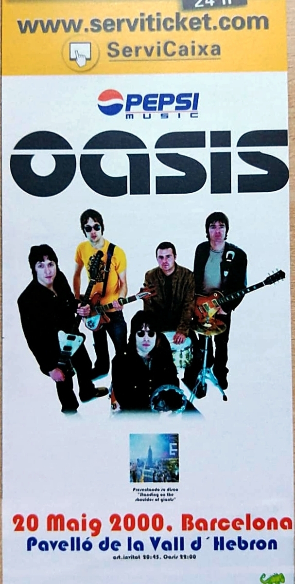 Oasis's 2000 Concert & Tour History | Concert Archives