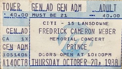 Prince on Oct 20, 1988 [149-small]