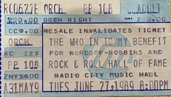 The Who on Jun 27, 1989 [167-small]