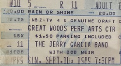 Jerry Garcia Band / Bob Weir & Rob Wasserman on Sep 10, 1989 [190-small]