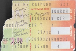 Gary Myrick & The Figures / Wet Picnic / Great Buildings on Feb 21, 1981 [493-small]
