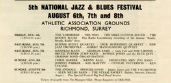 The Yardbirds / The Who / Mike Cotton Sound / The Moody Blues on Aug 6, 1965 [776-small]