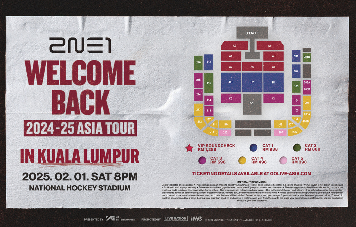 2NE1 Concert & Tour History (Updated for 2025) Concert Archives