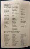 American Composers Orchestra concert program (2024), tags: Jessica McJunkins, Sarah Fazendin, Sander Strenger, Edward W. Hardy, Jonathan Haas, Mei-ann Chen, American Composers Orchestra, Curtis Stewart, Karen Kim, New York, New York, United States, Advertisement, Zankel Hall, Carnegie Hall - The New Virtuoso: Borders on Oct 30, 2024 [052-small]