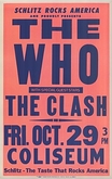 The Who / The Clash / T-Bone Burnett on Oct 29, 1982 [804-small]