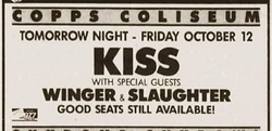 KISS / Winger / Slaughter on Oct 12, 1990 [637-small]