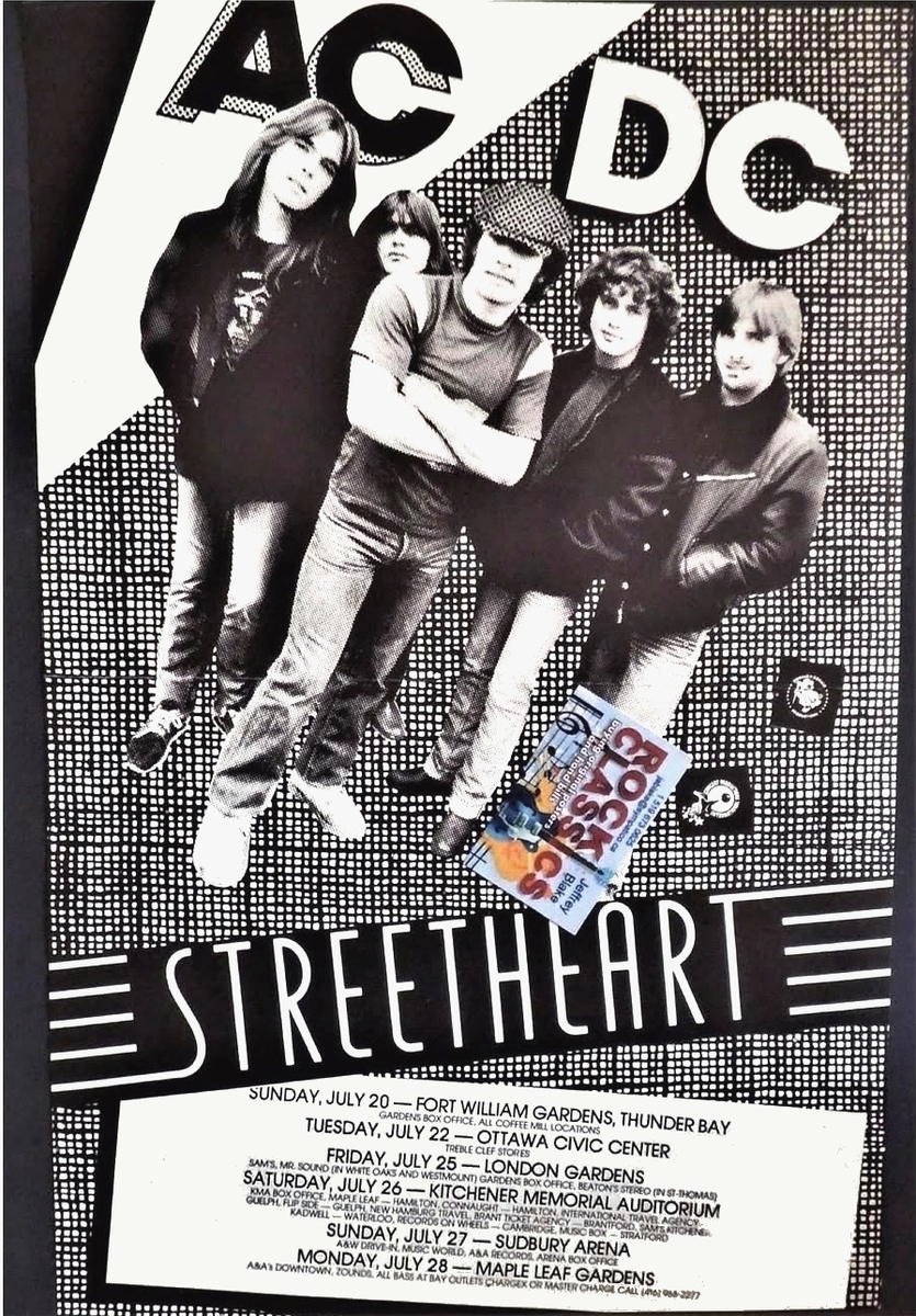 AC/DC's 1980 Concert & Tour History | Concert Archives