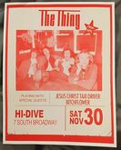 The Thing / Jesus Christ Taxi Driver / Bitchflower on Nov 30, 2024 [685-small]