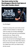 Luke Combs / Riley Green / Lainey Wilson / Flatland Cavalry / Brent Cobb / SATURDAY on Jul 15, 2023 [146-small]