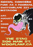 Social Concern / Instagon / Punk As A Doornail / Switchblade 327 on Aug 9, 2008 [250-small]