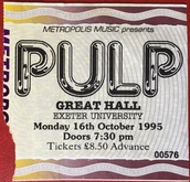 Pulp / Minty on Oct 16, 1995 [131-small]