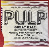 Pulp / Minty on Oct 16, 1995 [131-small]