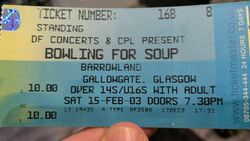 Bowling for Soup / Simple Plan / Capdown / Uncle Brian on Feb 15, 2003 [418-small]
