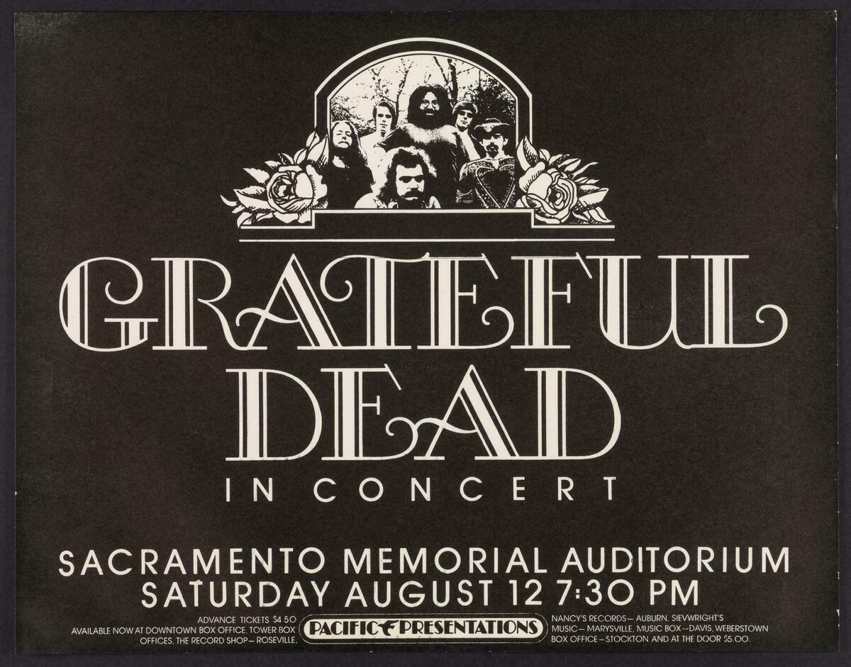 Grateful Dead S 1972 Concert Tour History Concert Archives