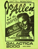 Jo Allen and the Shapes / The Blok / Extra Terrestrials on Dec 30, 1980 [636-small]