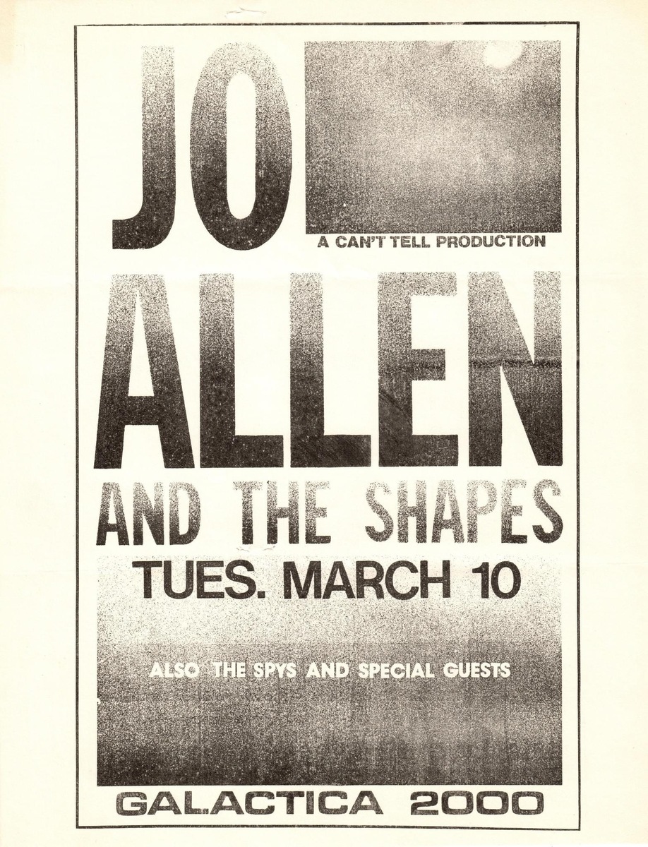 Jo Allen and the Shapes Concert & Tour History | Concert Archives