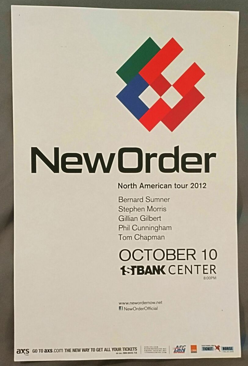 New Order Concert & Tour History (Updated for 2025) Concert Archives
