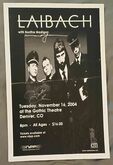 Laibach / Bonfire Madigan on Nov 16, 2004 [749-small]