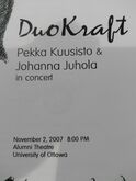 Duo Kraft on Nov 2, 2007 [908-small]