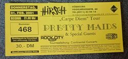 Pretty Maids / Special Guests on Feb 1, 2001 [522-small]