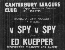 V.spy V.spy / Ed Kuepper and the Yard Goes on Forever on Aug 28, 1988 [683-small]