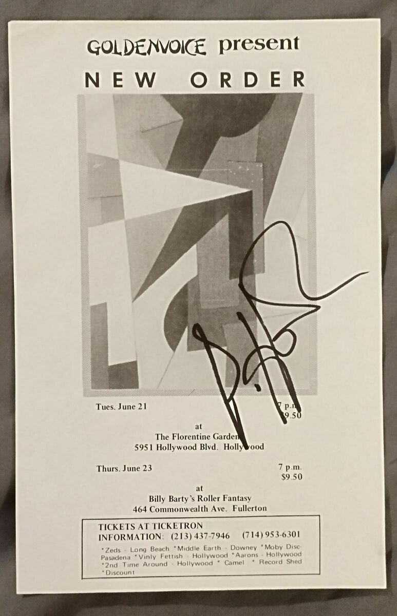 New Order Concert & Tour History (Updated for 2025) Concert Archives