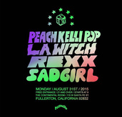 Peach Kelli Pop / LA Witch / Rexx / SadGirl on Aug 31, 2015 [539-small]