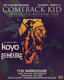 Comeback Kid / Koyo / Desmadre / Big Ass Truck / Start Today on Mar 13, 2025 [541-small]