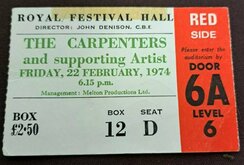 The Carpenters on Feb 22, 1974 [454-small]