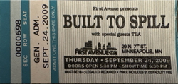 Built to Spill / Disco Doom on Sep 24, 2009 [576-small]