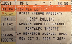 Henry Rollins on Oct 31, 2005 [579-small]