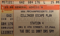 The Dillinger Escape Plan / A Life Once Lost / Genghis Tron on Dec 11, 2007 [590-small]