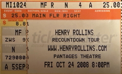 Henry Rollins on Oct 24, 2008 [591-small]
