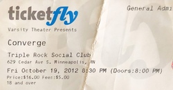 Converge / Torche / Kvelertak on Oct 19, 2012 [604-small]
