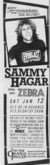 Sammy Hagar on Jan 12, 1985 [917-small]