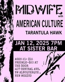 MIDWIFE / American Culture / Tarantula Hawk on Jan 12, 2025 [949-small]