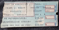 Charlie Daniels Band / The Outlaws on Dec 10, 1982 [005-small]