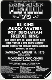 B.B. King / Muddy Waters / Roy Buchanan / Freddie King on Aug 14, 1976 [536-small]