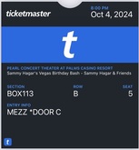 Sammy Hagar & The Circle / Sammy Hagar on Oct 4, 2024 [206-small]