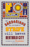 The Barbarians of California / Strife / Sock / Will Haven / Berthold City on Oct 19, 2024 [350-small]