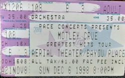 Mötley Crüe on Dec 6, 1998 [449-small]